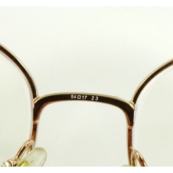 Kate Spade Eyeglasses Frames Only Pink Zeena/G Rose Gold Metal 54-17 Cat Eye - Picture 10 of 16